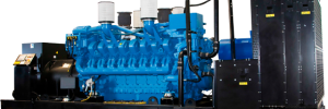 3000 kVA MTU diesel generator hos Norwerk